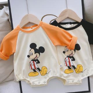 Bộ áo liền quần họa tiết hoạt hình đáng yêu dành cho bé từ 0-3 tuổi