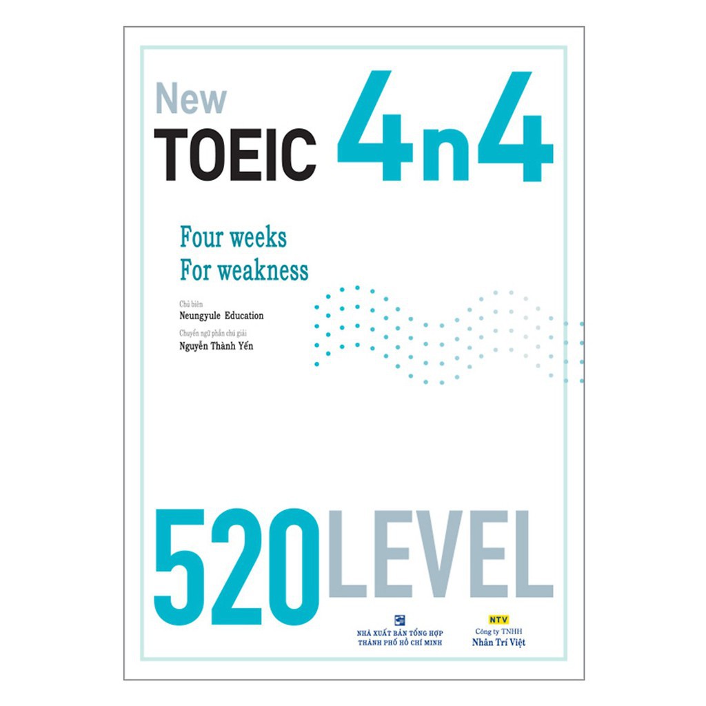 Sách - New TOEIC 4n4 - 520 Level (Kèm CD)