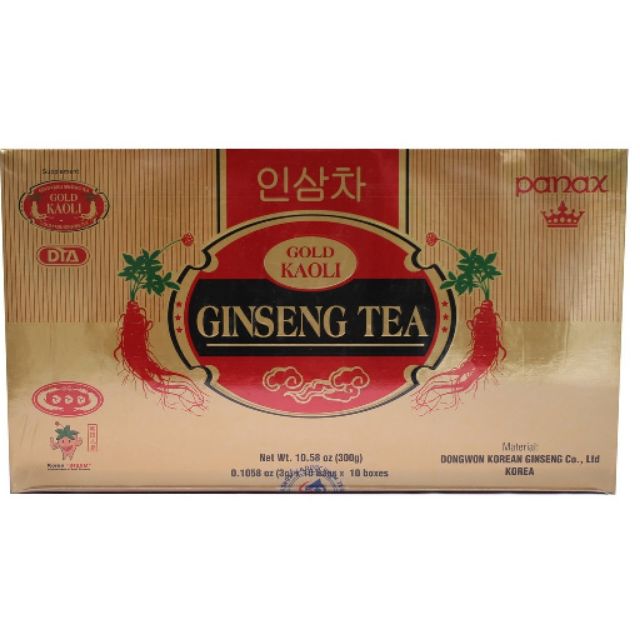 TRÀ SÂM GOLD KAOLI HỘP 100 GÓI