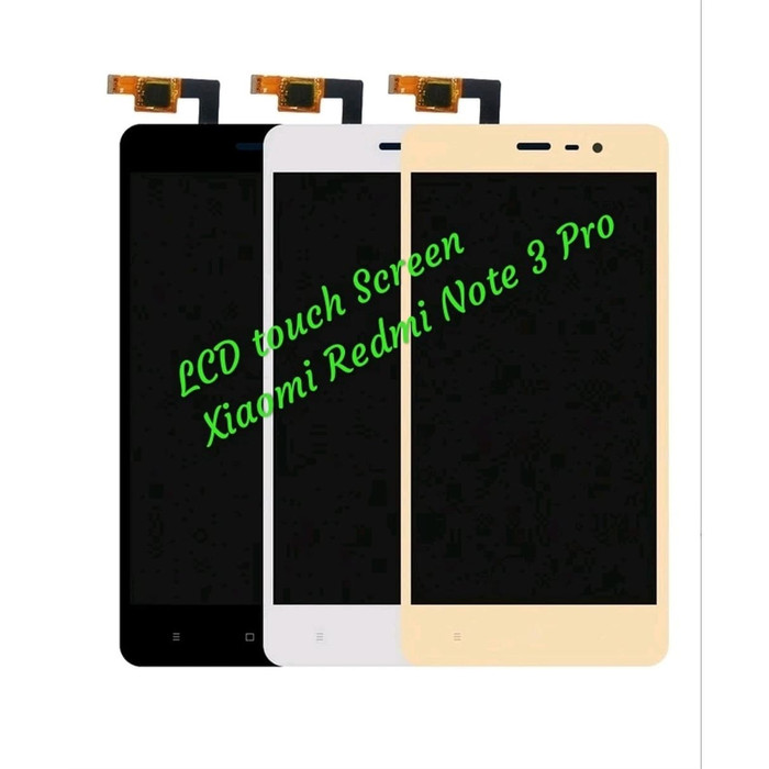Màn Hình Lcd / Viền Vàng Họa Tiết Kenzo Cho Xiaomi Redmi Note 3 / 3 Pro