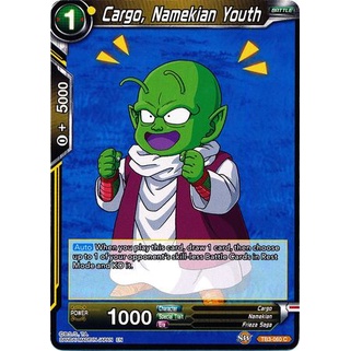Thẻ bài Dragonball - bản tiếng Anh - Cargo, Namekian Youth / TB3-060'