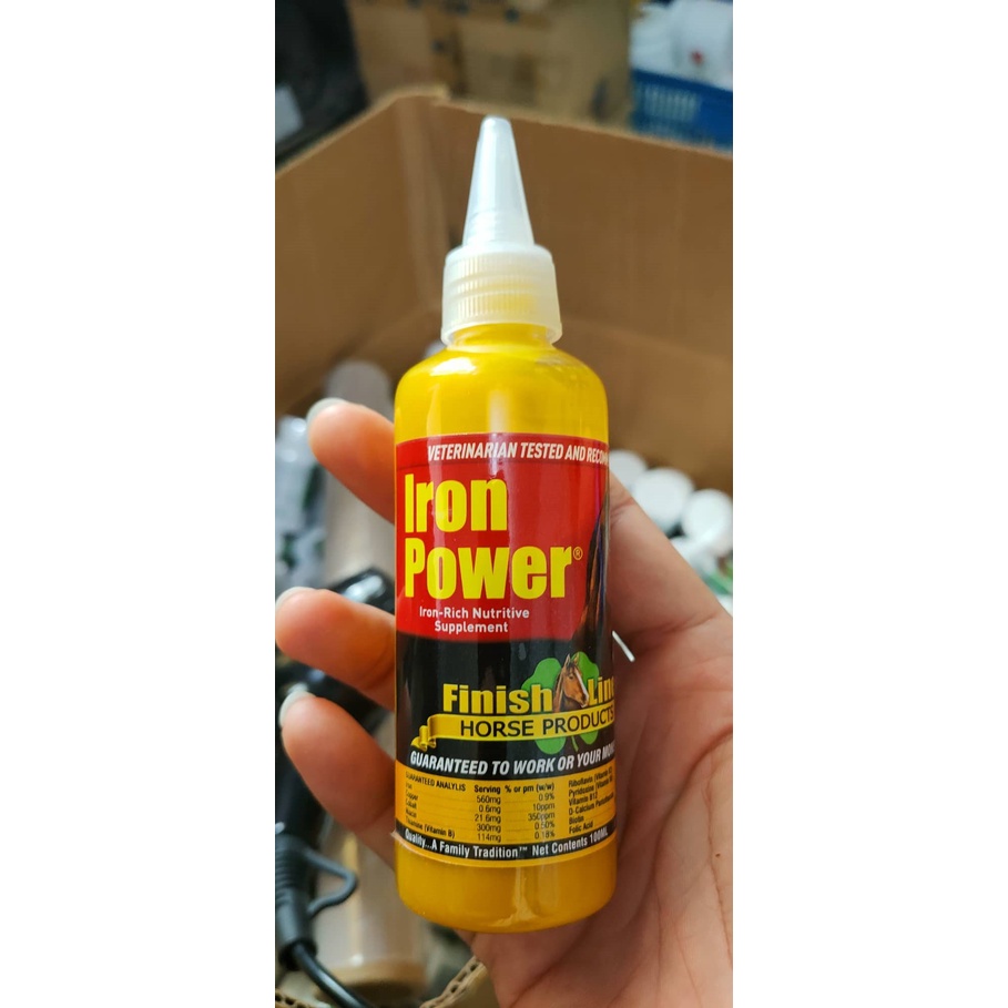 [ĐT] IRON POWER gà đá 100ml Bổ sung vitamin và dinh dưỡng