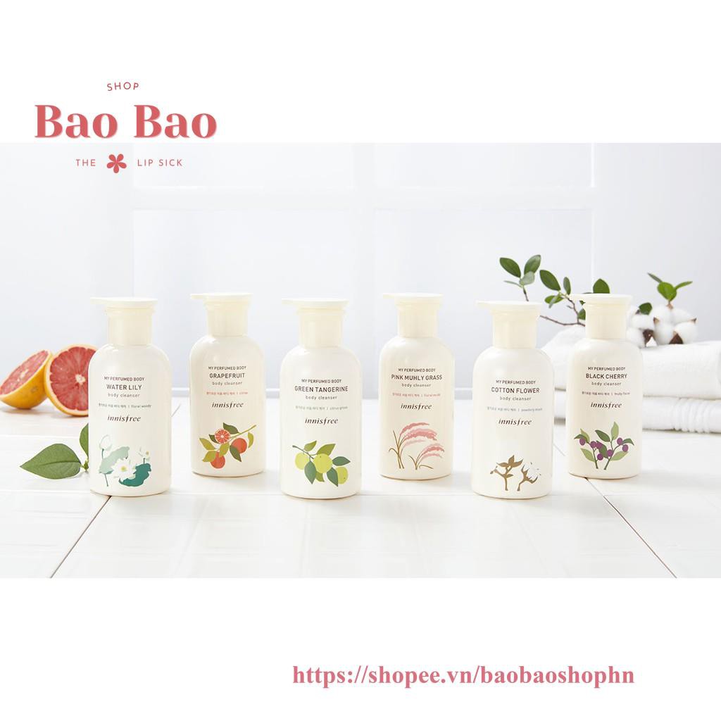 Sữa tắm hương nước hoa Innisfree My Perfumed Body - Body Cleanser 330ml