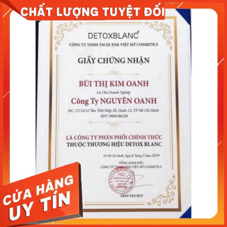 CGGS VMPGS MPGS Combo xóa mụn thâm dưỡng trắng Detox blanc (Detox mask+Serum H tặng kèm sữa rửa mặt) shopmyphamgiasi PTS