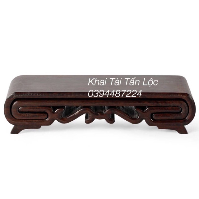 Đế gỗ mini 2 trong 1 trang trí độc đáo