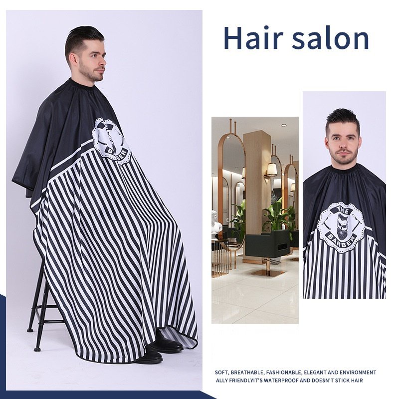 Áo Choàng Cắt Tóc Chuyên Nghiệp Dành Cho Salon✅ Kích Thước Rộng