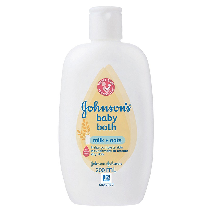 Sữa Tắm Chứa Sữa Và Yến Mạch Johnson's Baby Milk + Oats Baby Bath (Malaysia)