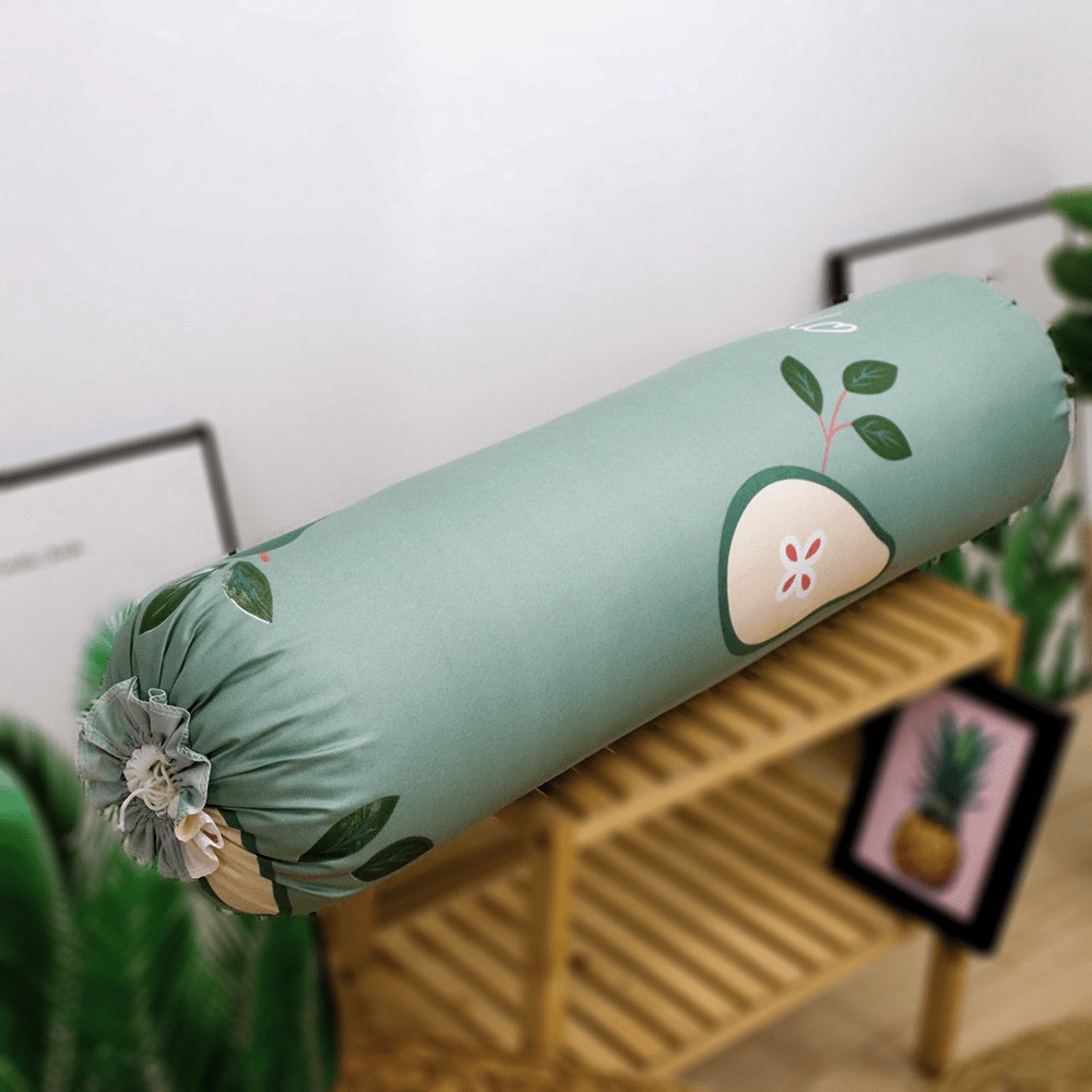 Ruột Gối Ôm Bông Hạt Kèm Vỏ Gối Ôm Mẫu Kẻ BBR