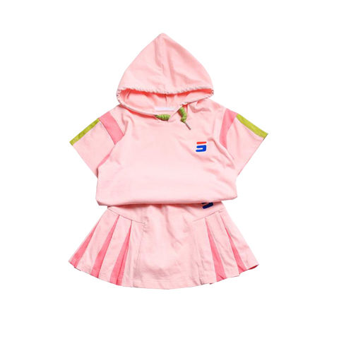 Bộ đồ thể thao gồm áo hoodie và quần xinh xắn phong cách Hàn Quốc cho trẻ em
