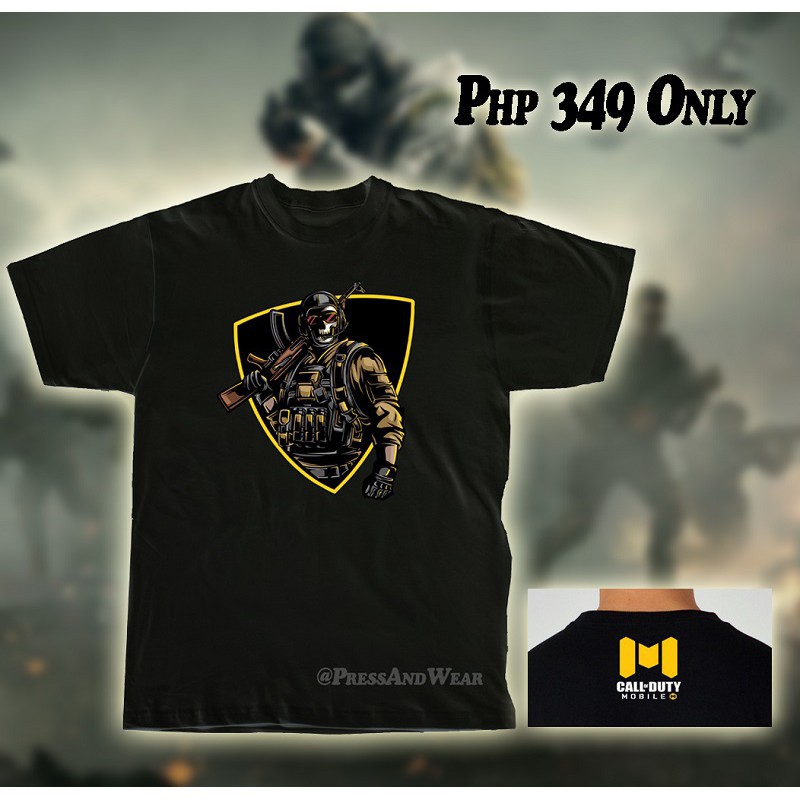 🔥HOT🔥Áo thun Call Of Duty Soldier cực ngầu đẹp giá rẻ
