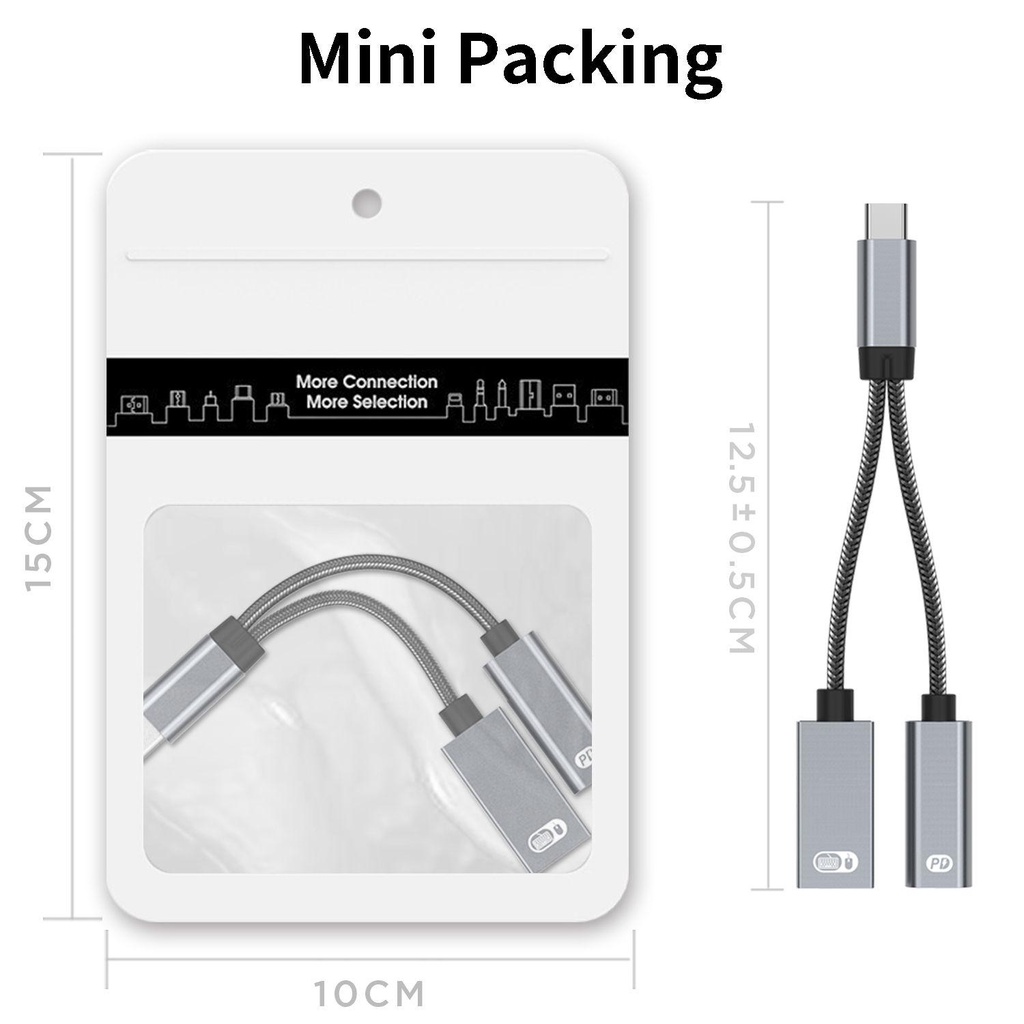 MYRONGVN Cáp Sạc Nhanh USB Type C 60W PD Cho Điện Thoại / Máy Tính Bảng