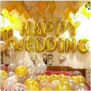 Set Bóng Trang Trí Phòng Tân Hôn, Tiệc Cưới