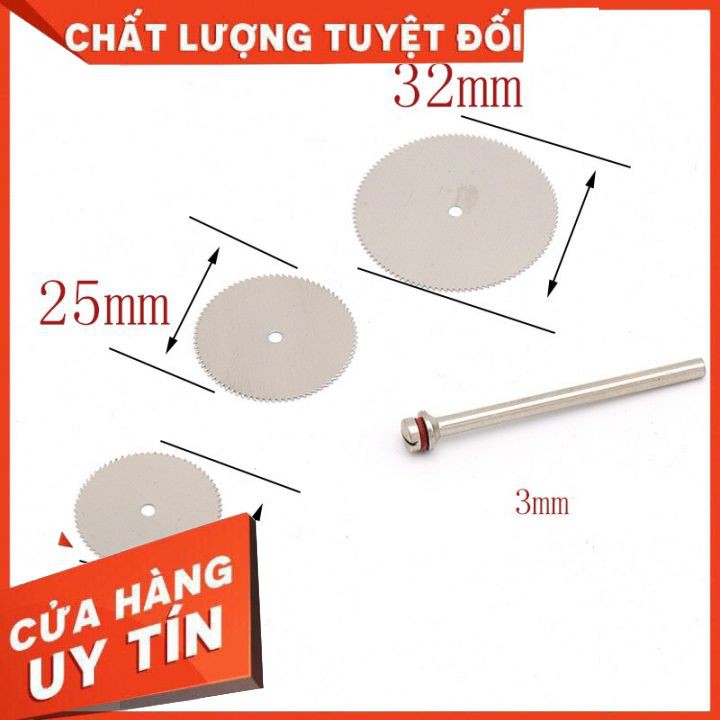 [RẺ VÔ ĐỊCH] Lưỡi Cắt, Đĩa Cắt Mini, Cán 3mm Đa Năng Dùng Cho Máy Khoan Cầm Tay (lẻ size)