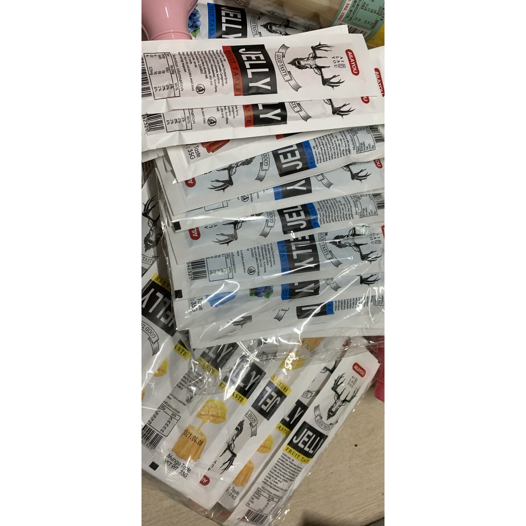 [Mã 267FMCGSALE giảm 8% đơn 500K] Thạch dài hiệu con hươu 35g đủ 4 vị lựa chọn | BigBuy360 - bigbuy360.vn