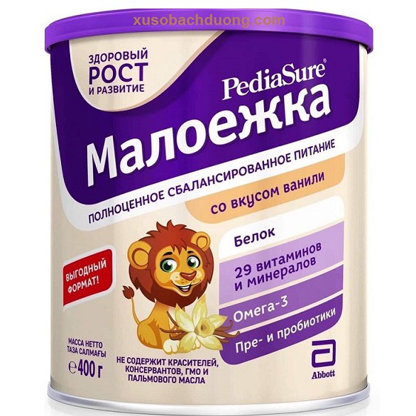 Sữa Pediasure của Nga