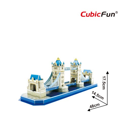 Mô hình giấy 3D CubicFun - Cầu tháp London - UK C238h