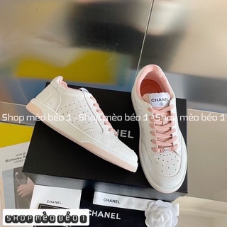 Giày thể thao cn trắng viền pha màu basic fullbox