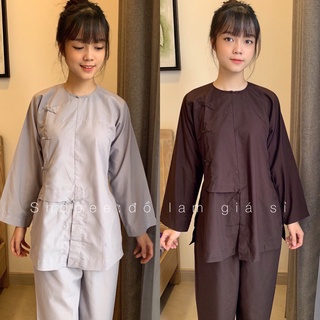 Đồ Lam Đi Chùa Mẫu Vạt Hò