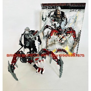 Lego bionicle - đồ chơi xếp hình lego bionicle - 8764 vezon & fenrakk