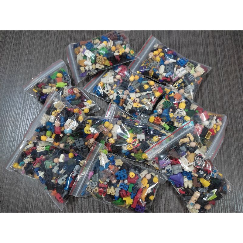 Combo 100GAM Xác Nhân vật Lego Minifigures ( SECONDHAND ) &lt;3