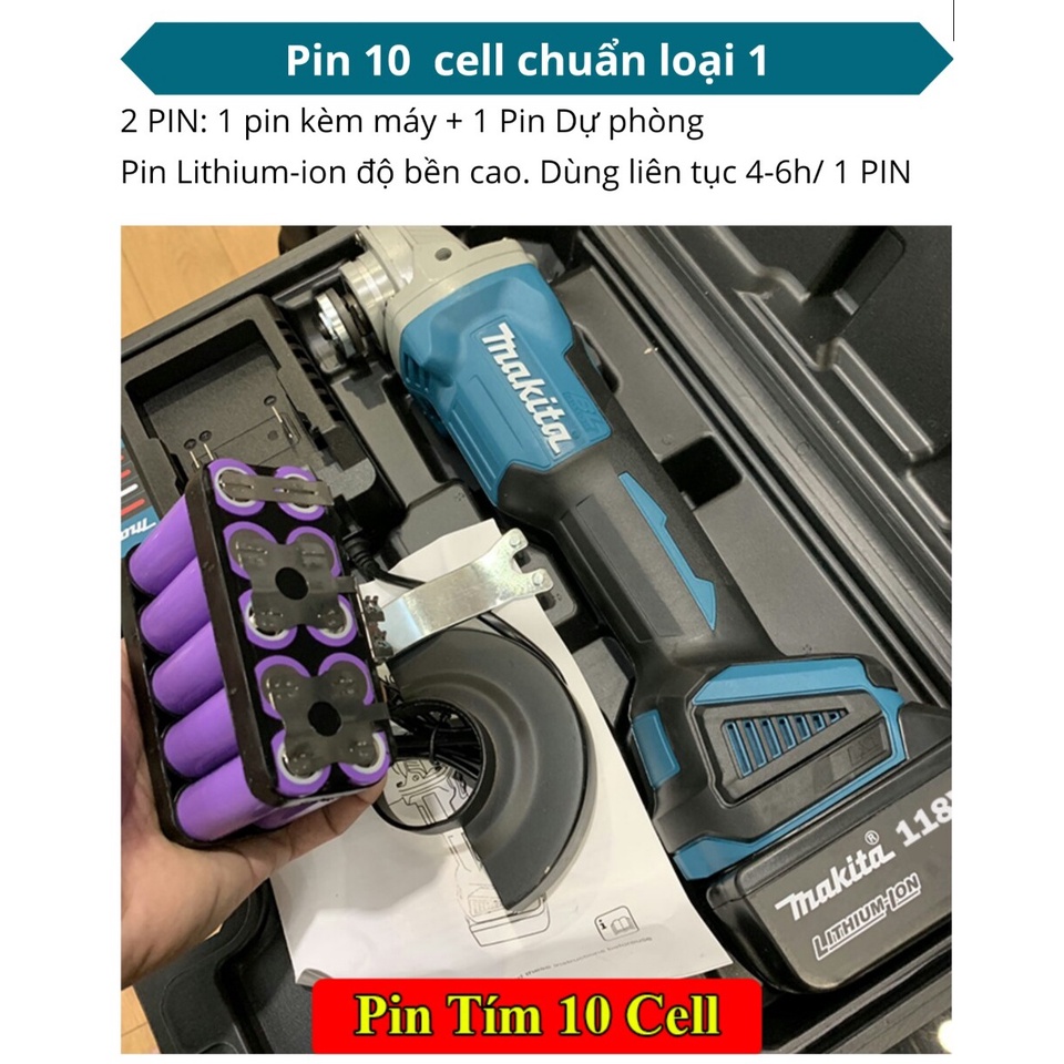 Máy Mài Pin MAKITA 118V (Máy 1 Pin Có Hộp)