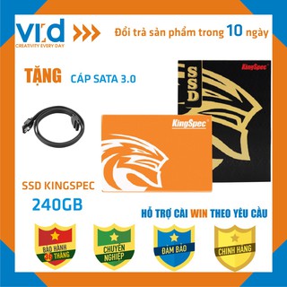 Ổ SSD 240G KingSpec - Bảo hành chính hãng 36 tháng