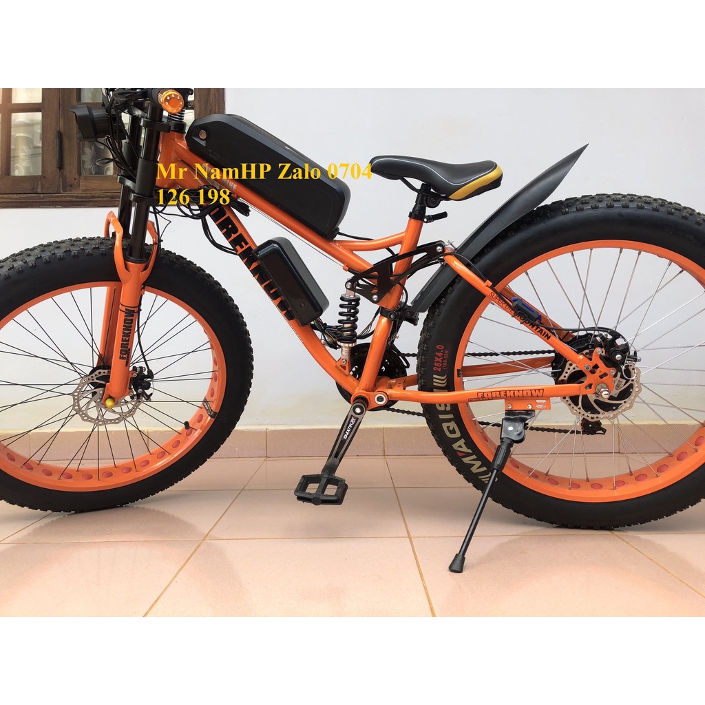 Động cơ xe điện BAFANG 5 triệu nay bán 2,5 tr . Chế xe đạp bánh béo thành xe điện, 36v350w, 48v500w NAMHP