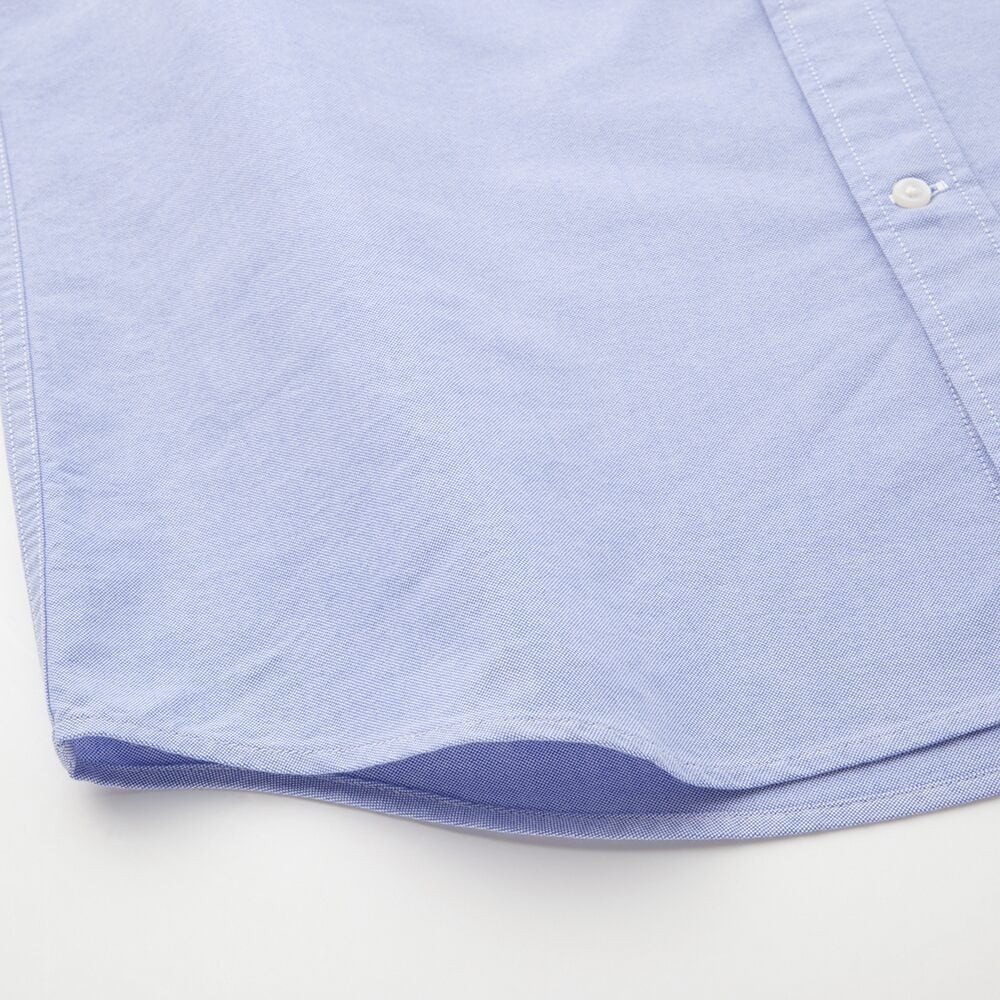 Áo sơ mi nam ngắn tay cotton oxford xuất xịn