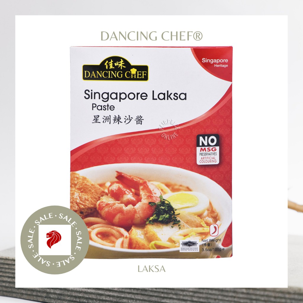 Gia vị Laksa Singapore Dancing Chef