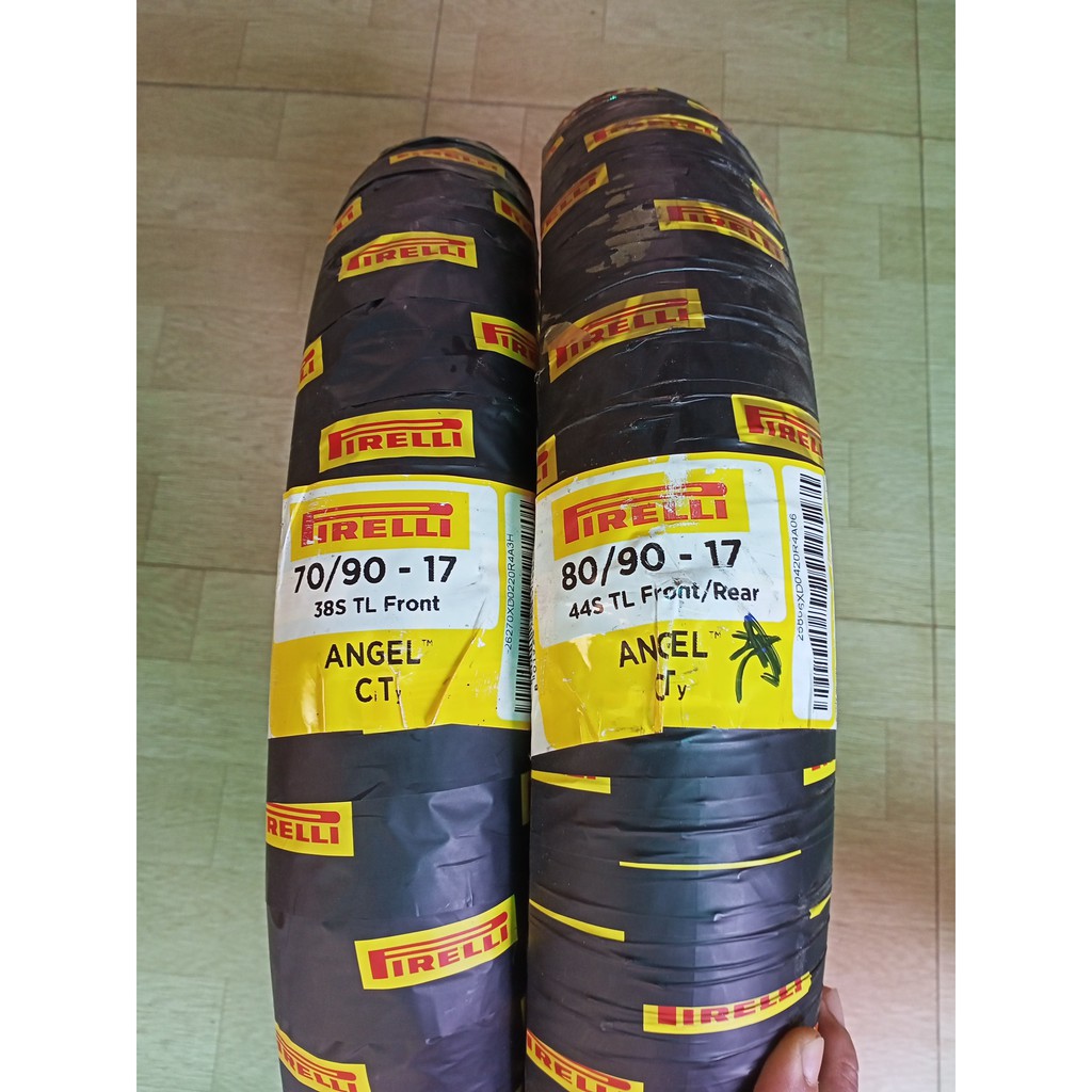 Cặp lốp PIRELLI ANGLE CITY cho RAIDER, SONIC, SATRIA, WAVE, SIRUS