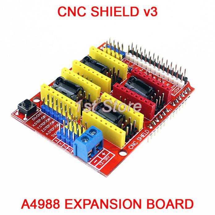 Bảng Mạch Mở Rộng Lalaindah456 Cnc Shield V3 A4988 Drv8825 Cho Máy In 3d