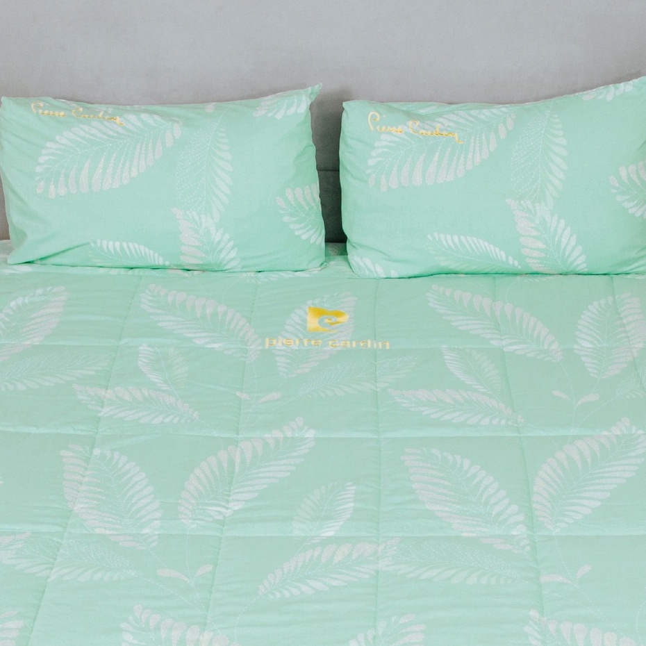 Bộ ga giường phòng ngủ 4 món Pierre Cardin, chất liệu Tencel cao cấp, gian hàng chính hãng PCABDTF003