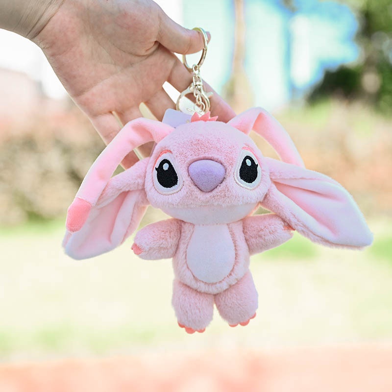 Móc Khóa Hình Stitch Nhồi Bông 5in Dễ Thương