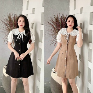 Đầm thiết kế cổ ren