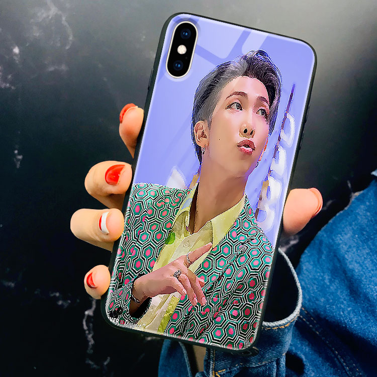 Ốp Cao Cấp Xs Max In Hình BTS RM IDOL CONCEPT PHOTOSHOOT NIXON Cho 6 6S 7 8 Plus X Xs Xr 11 Pro Max 12