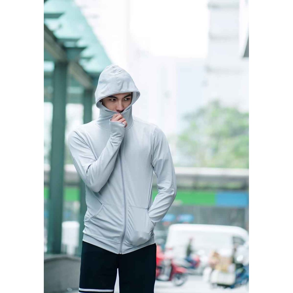 Áo Chóng Nắng BỊT MÕM NAM, Chất Cotton co Dãn 4 Chiều, Thấm Hút Mồ Hôi Thoáng Khí | BigBuy360 - bigbuy360.vn