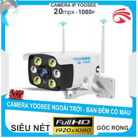 Camera IP Yoosee WIFI Ngoài Trời - Camera IP Yoosee Quay Đêm Có Màu