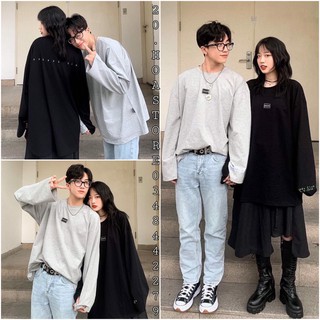 ÁO NỈ ĐÔI CLUB XÁM ĐEN - SWEATER Dài Tay REGODS Logo