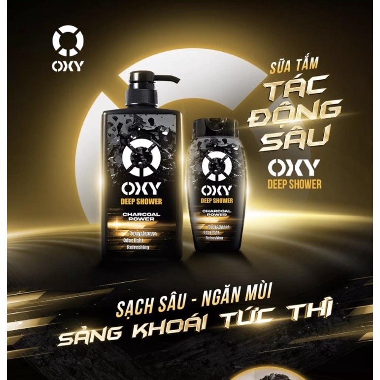 OXY Deep Shower 500ml - Sữa tắm tác động sâu