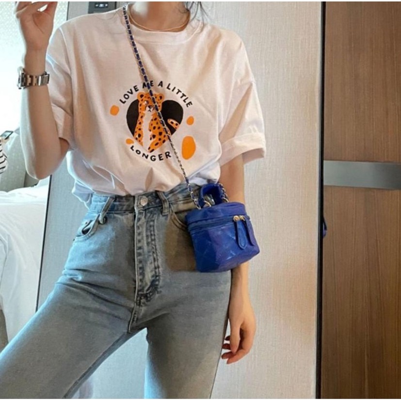 Áo Phông Freesize Cộc Tay In Hình Hổ Hot Trend Chất Vải Cotton 4 Chiều Mềm Mịn Không Gây Kích Ứng Da- S87