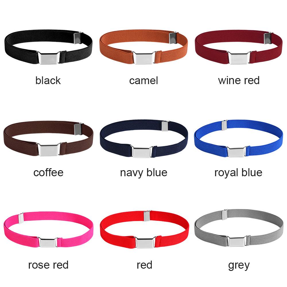 Thắt Lưng Vải Canvas Co Giãn Thời Trang Unisex
