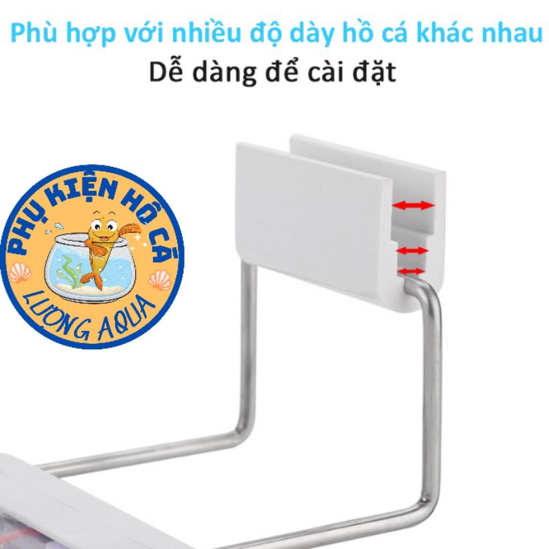 Đèn hồ cá thủy sinh,đèn máng,đèn kẹp,đèn led hồ cá trắng xanh -nhiều màu siêu sáng 20-60cm,phụ kiện hồ cá cảnh,thủy sinh