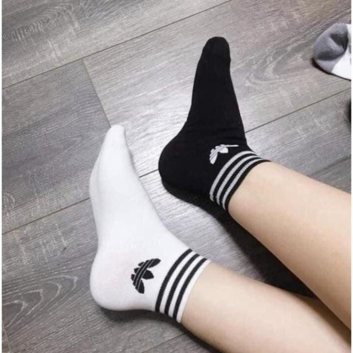 Vớ Adidas -Tất Nam Nữ Unisex - Vớ Adidas Cổ Thấp Cao Cấp Cực Đẹp Dễ Chịu