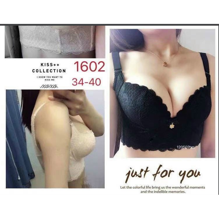 (Diệt Mỡ Lưng &amp; Mỡ Nách] Áo lót ren bản to Bigsize 5 khuy chống chảy xệ hàng Cao Cấp 1842