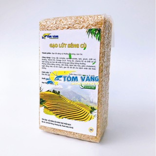 Gạo Lứt Séng Cù - Tôm Vàng Food - Túi 1Kg