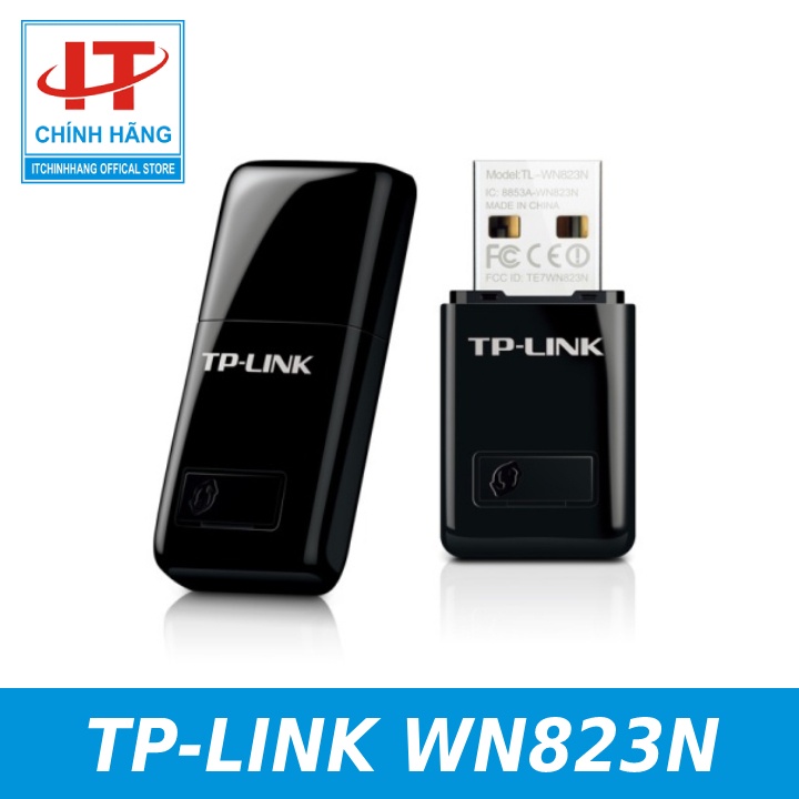 Bộ USB Thu WiFi Tốc Độ 300Mbps Tplink - WN823N - Bảo Hành 2 Năm