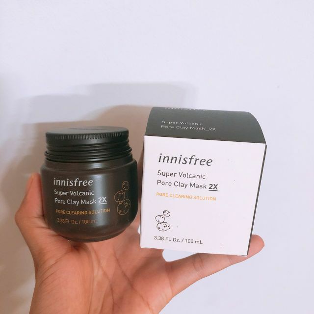 Mặt nạ đất sét tro núi lửa Innisfree