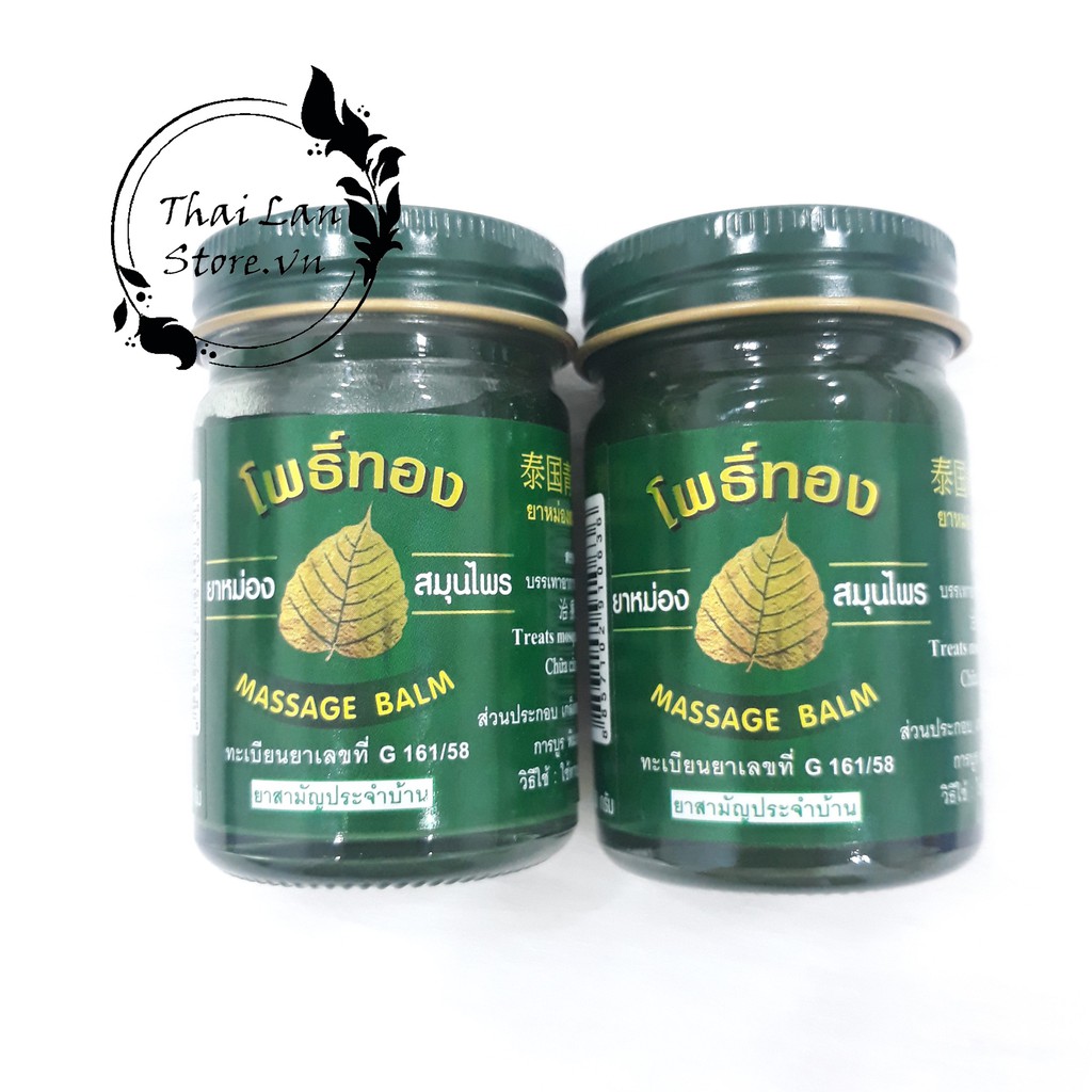 Dầu cù là bồ đề Massage Balm Thái Lan 50g an toàn cho trẻ em và người cao tuổi