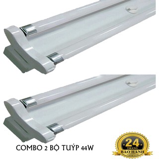 COMBO 2 BỘ TUÝP LED MÁNG ĐÔI 44W  BẢO HÀNH 2 NĂM