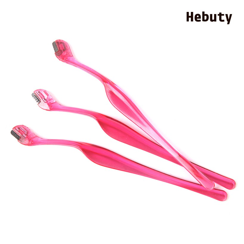 3 miếng Dụng cụ làm mặt Máy tỉa môi lông mày Lưỡi tẩy lông